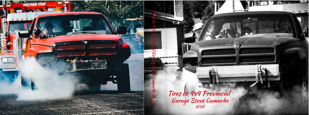 Ensemble Film d'événement: Tires de 4x4 Provincial Garage Steve Gamache 2026