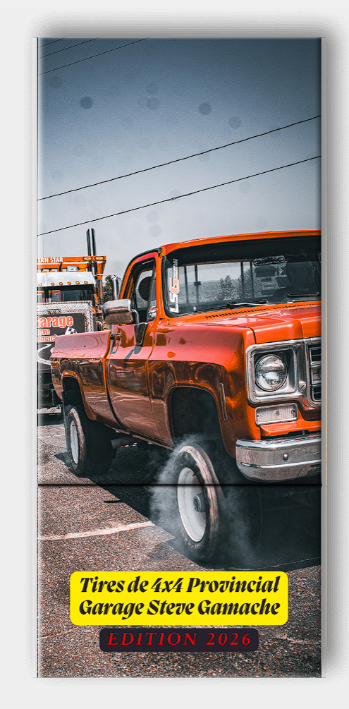 Film Tires 4x4 Provincial Garage Steve Gamache 2026