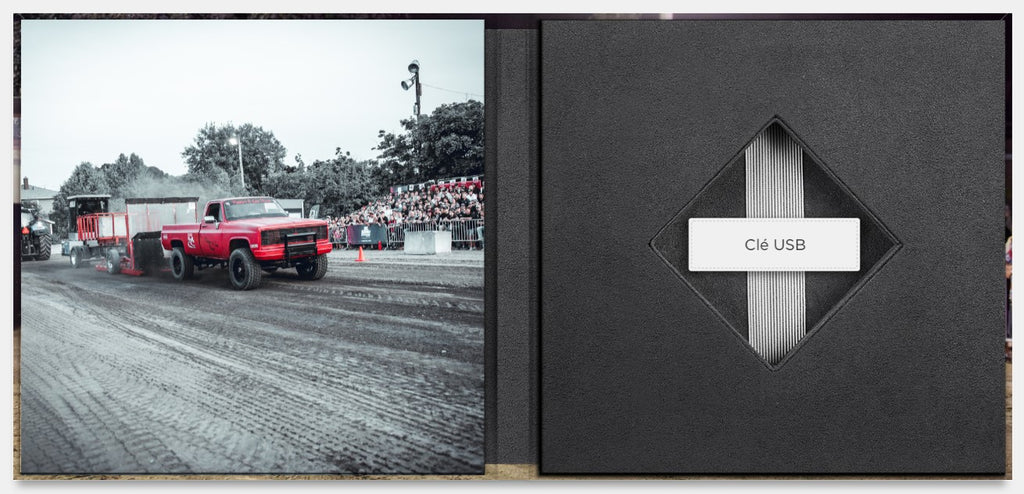 Coffret Film de l'événement: Tires de Pick-up Groupe Belzile Dickner Expo Rimouski 2026 (Pré-vente)