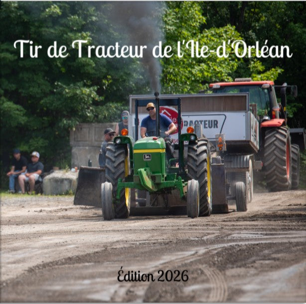 Coffret Film de l'événement: Tir Tracteur Ile-d'Orléans 2026 (Pré-vente)