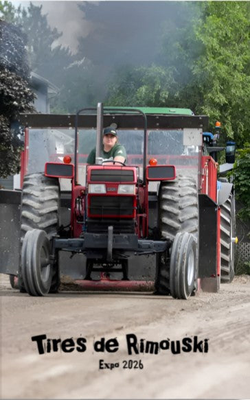 Ensemble Film d'événement: Tires Rimouski Expo 2026 (Pré-vente)