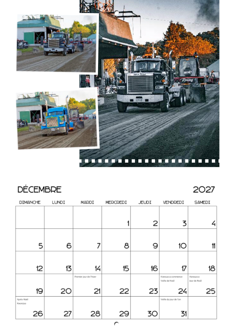 Calendrier: Tires de Pick-up Ayer's Cliff 2026