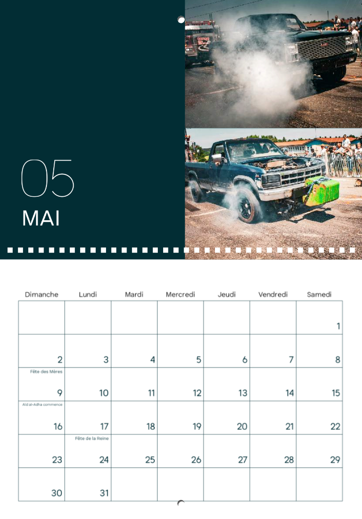 Calendrier: Tires 4x4 Provincial Garage Steve Gamache 2026