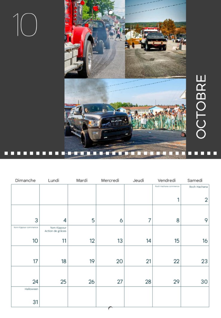 Calendrier: Tires 4x4 Provincial Garage Steve Gamache 2026