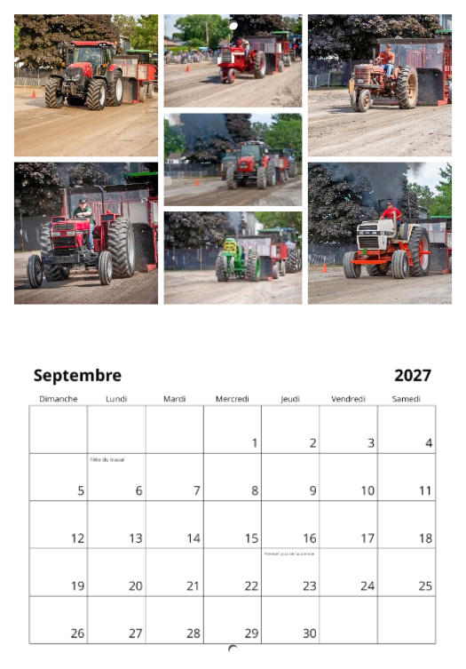 Calendrier: Tires de Rimouski Expo 2026 (Pré-vente)