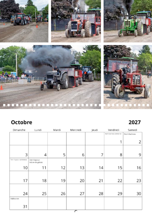 Calendrier: Tires de Rimouski Expo 2026 (Pré-vente)