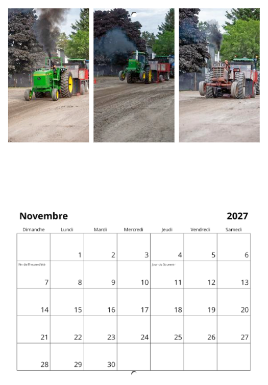 Calendrier: Tires de Rimouski Expo 2026 (Pré-vente)