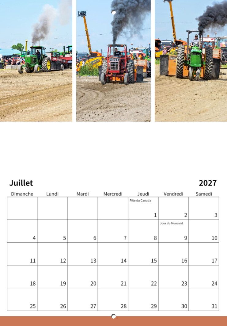 Calendrier: Tires Tracteurs Calixa-Lavallée 2026