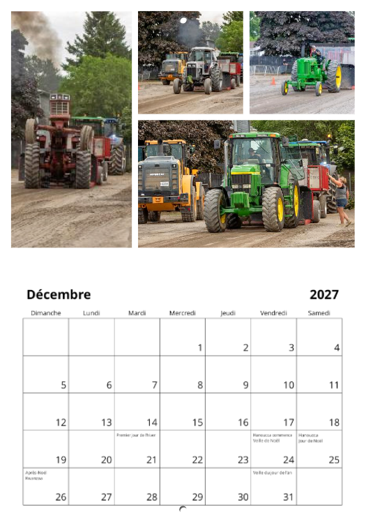 Calendrier: Tires de Rimouski Expo 2026 (Pré-vente)