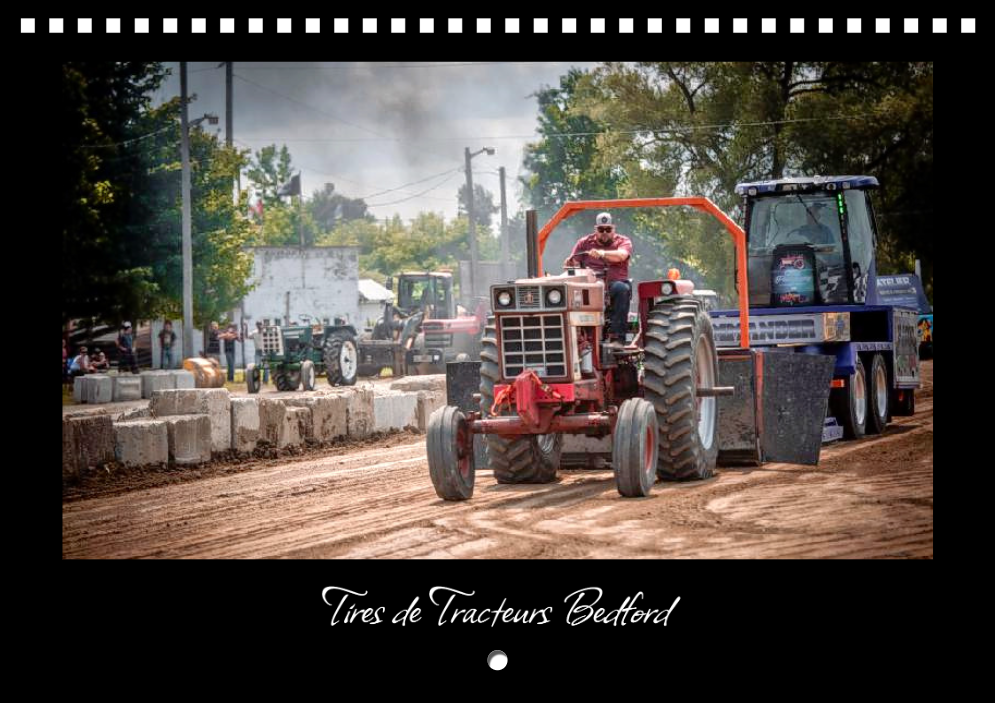 Calendrier: Tires de Tracteurs de Bedford 2026 (Pré-vente)