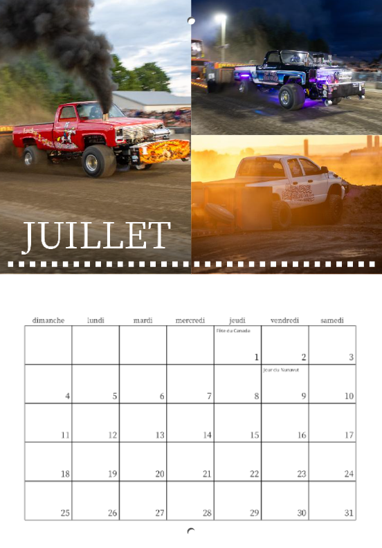 Calendrier: Tires Tracteurs Honfleur Édition 2026